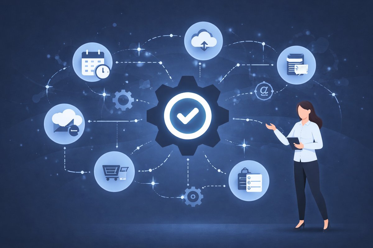 Flux d'automatisation des processus métier et agents IA